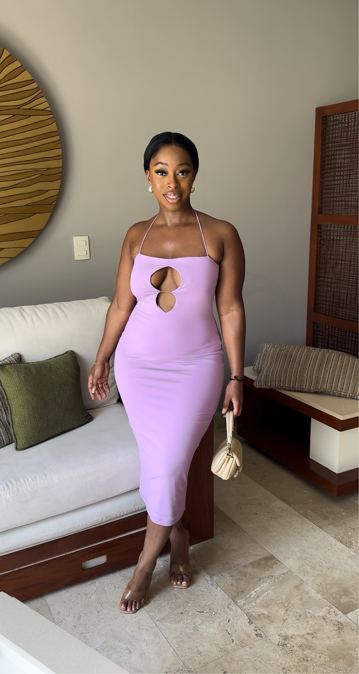 Miya Long Sleeve Midi Dress – Levi Monet